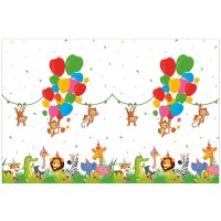   MANTEL PL ANIMAL JUNGLA 120X180CM