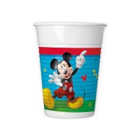   8 VASOS PL MICKEY MOUSE 200ML