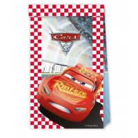   4 BOLSAS PAPEL CARS 3 13X22CM