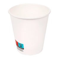   10 VASOS CARTON BLANCO 200ML