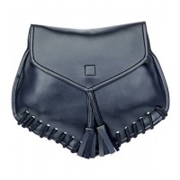 BOLSO DE CINTURAN NEGRO P.SINTETICO