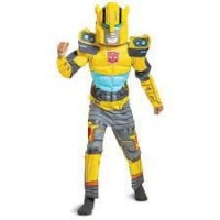 L DISFRAZ 7A8AÑOS BUMBLEBEE TRANSFORME