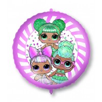   GLOBO 18" FOIL LOL GLITTER