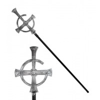 BASTON PASTORAL PLEGABLE NEGRO 145 CM