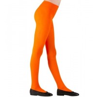   MEDIAS PANTYS 4A6AÑOS NARANJA