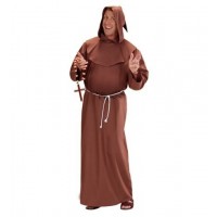 DISFRAZ T-XXL FRAILE MARRON