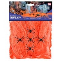 TELARAÑA NARANJA 100GR 5 ARAÑAS