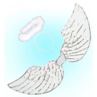 SETALAS  ARO ANGEL CON LENTEJUELA