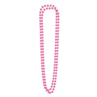   SET 2 COLLARES BOLAS METAL ROSA