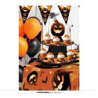   EXPOSITOR CUPCAKE CALABAZA 40X30C