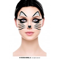 JOYAS FACIALES GLITTER GATITA 20CM