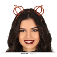 DIADEMAS CALABAZAS PIEDRAS PRECIOSAS
