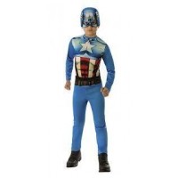 L CAJA DISFRAZ 3A4AÑOS CAPITAN AMERICA