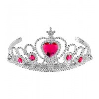 TIARA INFANTIL GEMA ROSAS PRINCESA