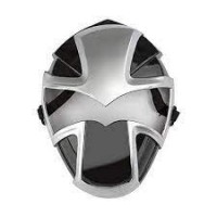 MASCARA INFANTIL NINJA PLATA