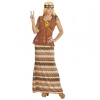  DISFRAZ T-L CHICA HIPPIE