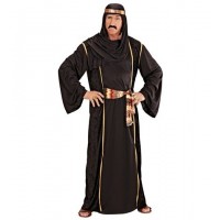 DISFRAZ T-L JEQUE ARABE NEGRO