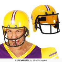 CASCO FUTBOL AMERICANO AMARILLO