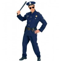 DISFRAZ T-M POLICIA AZUL