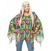  PONCHO DIADEMA T-UNICA HIPPIE