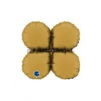 GLOBO 26" FOIL BASE MAXI ORO SATIN