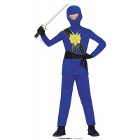 DISFRAZ 7A9AÑOS NINJA AZUL