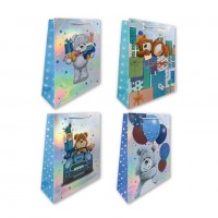 BOLSA REGALO TORNASOL OSO 32X26CM