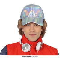 GORRA ADULTO METALIZADA PLATA
