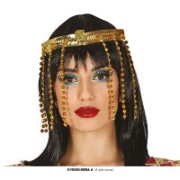 TOCADO DIADEMA ADULTO CLEOPATRA ORO