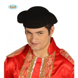   SOMBRERO MONTERA PLASTICO NEGRO