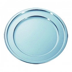 $D   PLATO REDONDO PLATA 30,69CM
