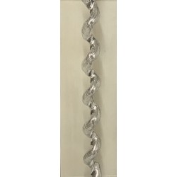   ROLLO GUIRNALDA BRILLO PLATA 14M