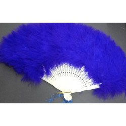   ABANICO PLUMAS PEQU MALVA