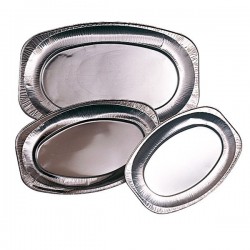 1/U RECIP.OVAL 43X28X2CM ALUMINIO