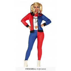 DISFRAZ T-S CHICA PELIGROSA PANTALON