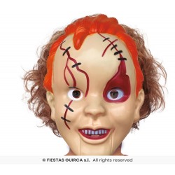 MASCARA INFANTIL NIÑO DIABOLICO