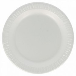 $D    125/U PLATO FOAM 15CM BLANCO