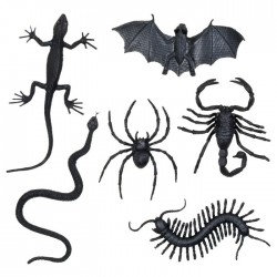 SET 6 BICHOS CRIATURAS ATERRADORAS