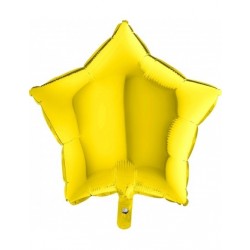   GLOBO 18" FOIL ESTRELLA AMARILLO