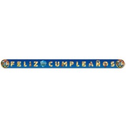 4X1 GUIRNALDA FELIZ CUMPLE DISNEY HEROE