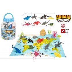 FIGURAS ANIMALES OCEANO 15/20CM