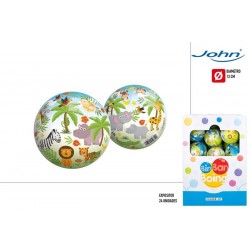 PELOTA PVC LA JUNGLA 13CM