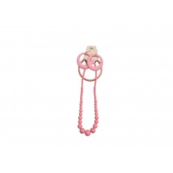 COLLAR PULSERA PENDIENTE SEVILLANA ROSA
