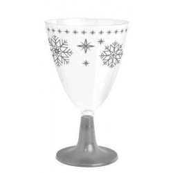   3 COPAS VINO PL S.FRIO PLATA 220CC