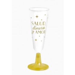   4 COPAS CAVA PL SALUD BASE ORO 150C