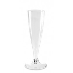   4 COPAS CAVA FLAUTA TRANSP. 140CC
