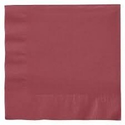 80 SERVILLETAS TISSUE BURDEO 20X20CM