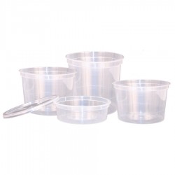   50 TARRINAS REDO TRANSPARENTE 225ML