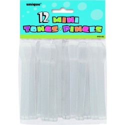   PAQ.12/U MINI PINZA TRANSPARENTE