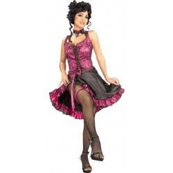  SW DISFRAZ CABARETERA FUCSIA T-XS